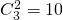 C_3^2=10